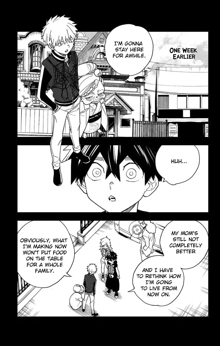 Kemono Jihen Chapter 15 page 3 - Chapter 15: Takeshita Street, Harujuku's Obsession
