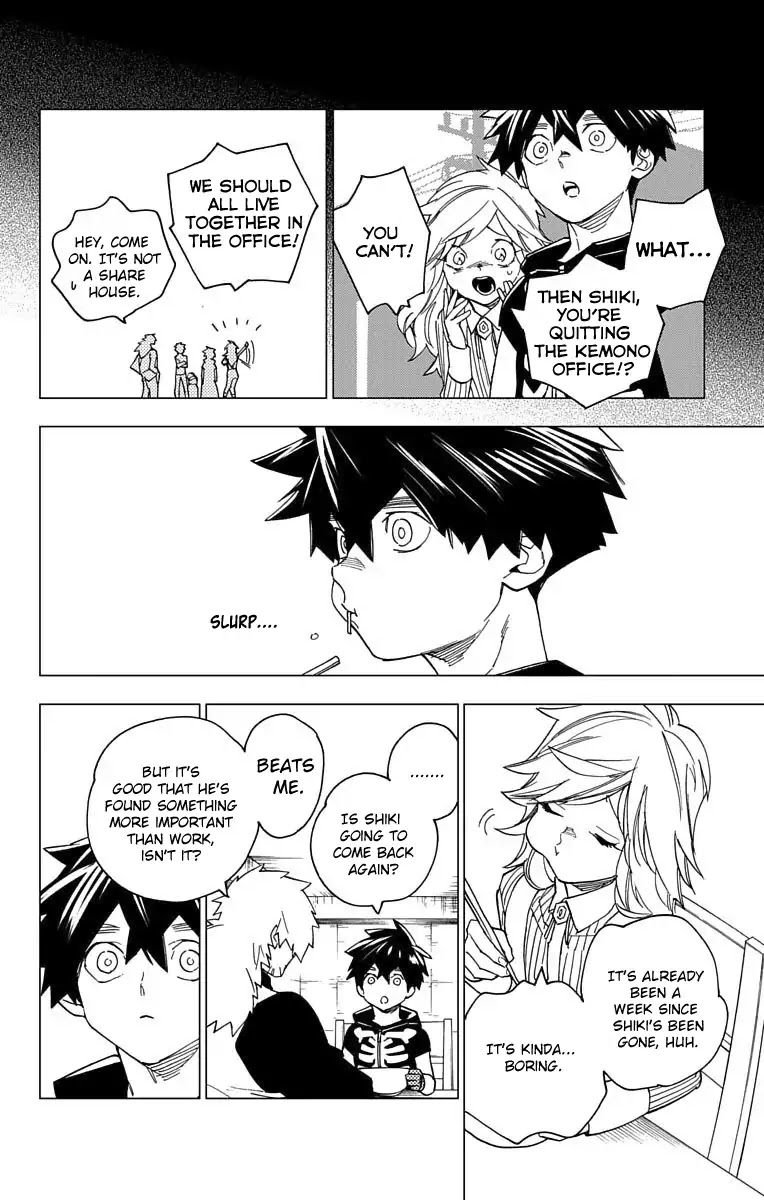 Kemono Jihen Chapter 15 page 4 - Chapter 15: Takeshita Street, Harujuku's Obsession
