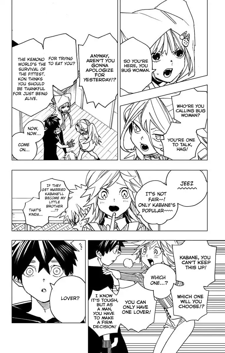 Kemono Jihen Chapter 15 page 44 - Chapter 15: Takeshita Street, Harujuku's Obsession