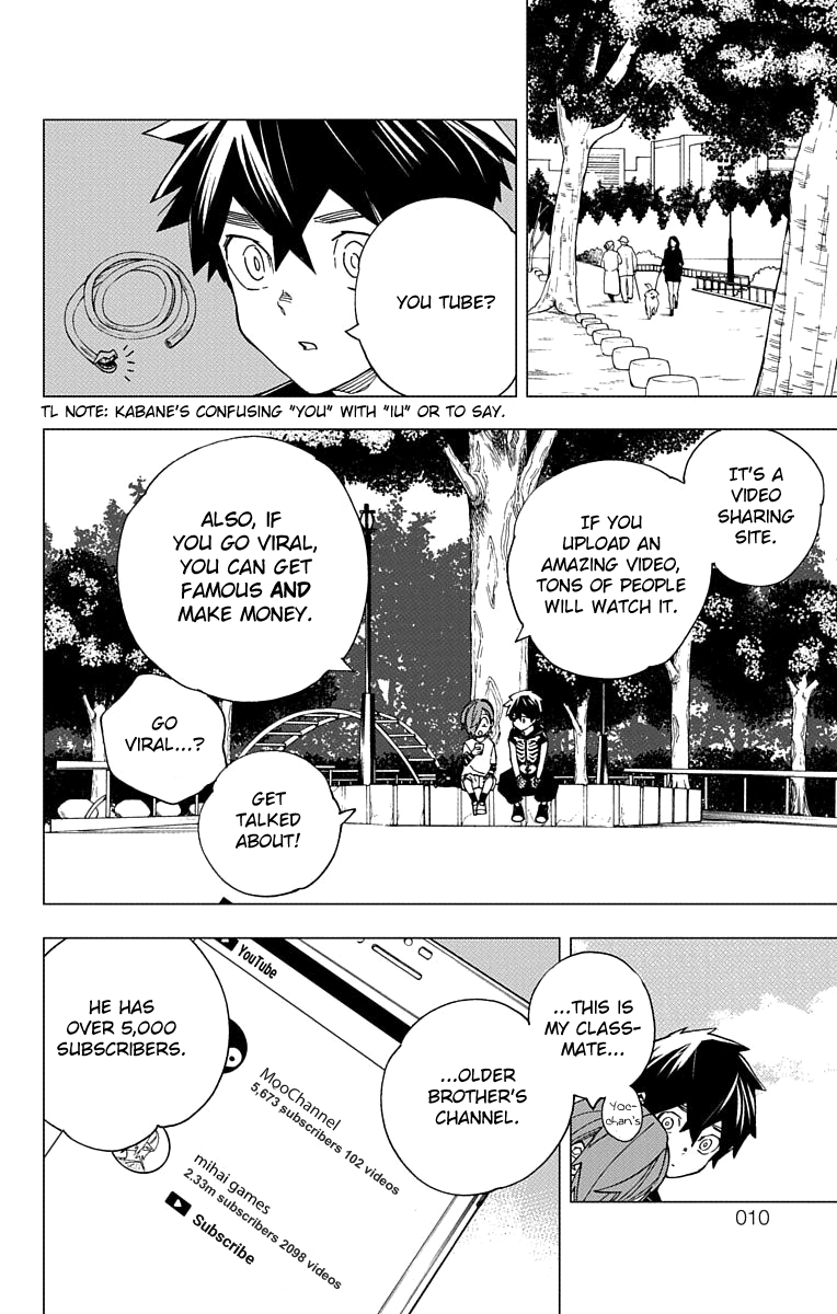 Kemono Jihen Chapter 16 page 12 - Chapter 16: Kabane's Long Day