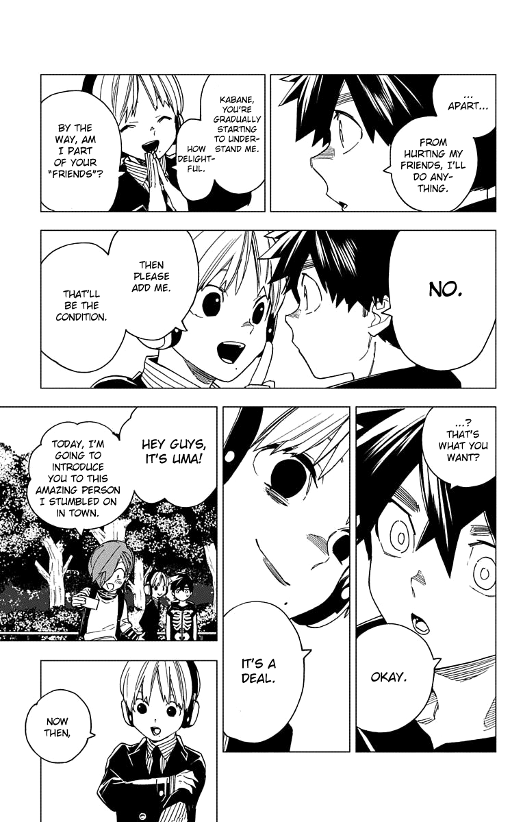 Kemono Jihen Chapter 16 page 17 - Chapter 16: Kabane's Long Day