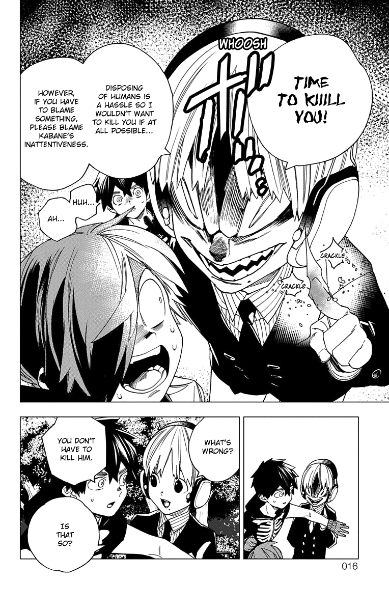 Kemono Jihen Chapter 16 page 18 - Chapter 16: Kabane's Long Day