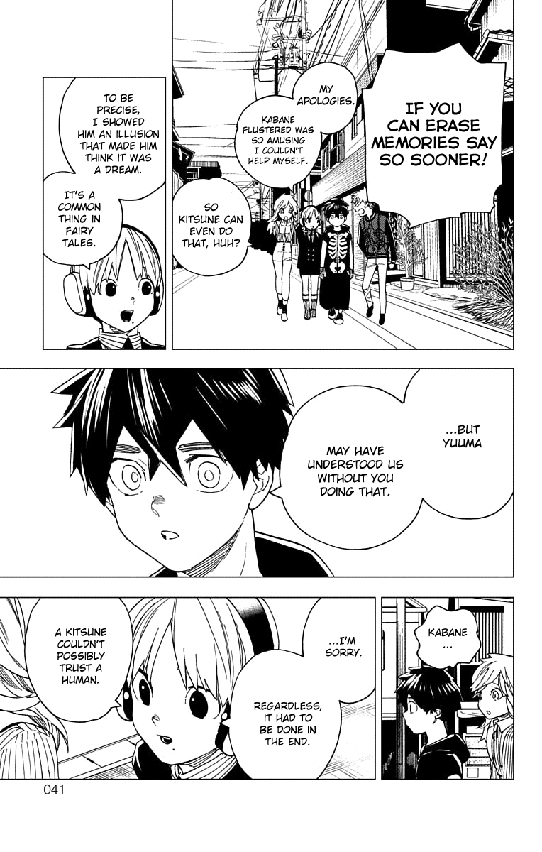 Kemono Jihen Chapter 16 page 43 - Chapter 16: Kabane's Long Day