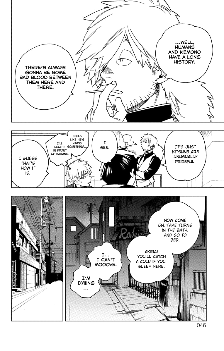 Kemono Jihen Chapter 16 page 48 - Chapter 16: Kabane's Long Day