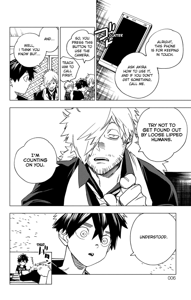 Kemono Jihen Chapter 16 page 8 - Chapter 16: Kabane's Long Day