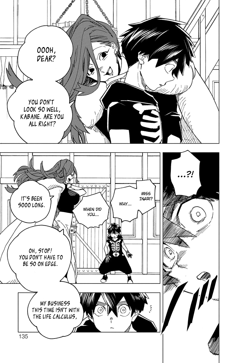 Kemono Jihen Chapter 18 page 38 - Chapter 18: The Stone That Brings Death