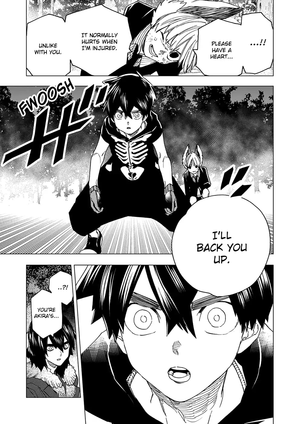 Kemono Jihen Chapter 19 page 17 - Chapter 19: Flaming Corpse