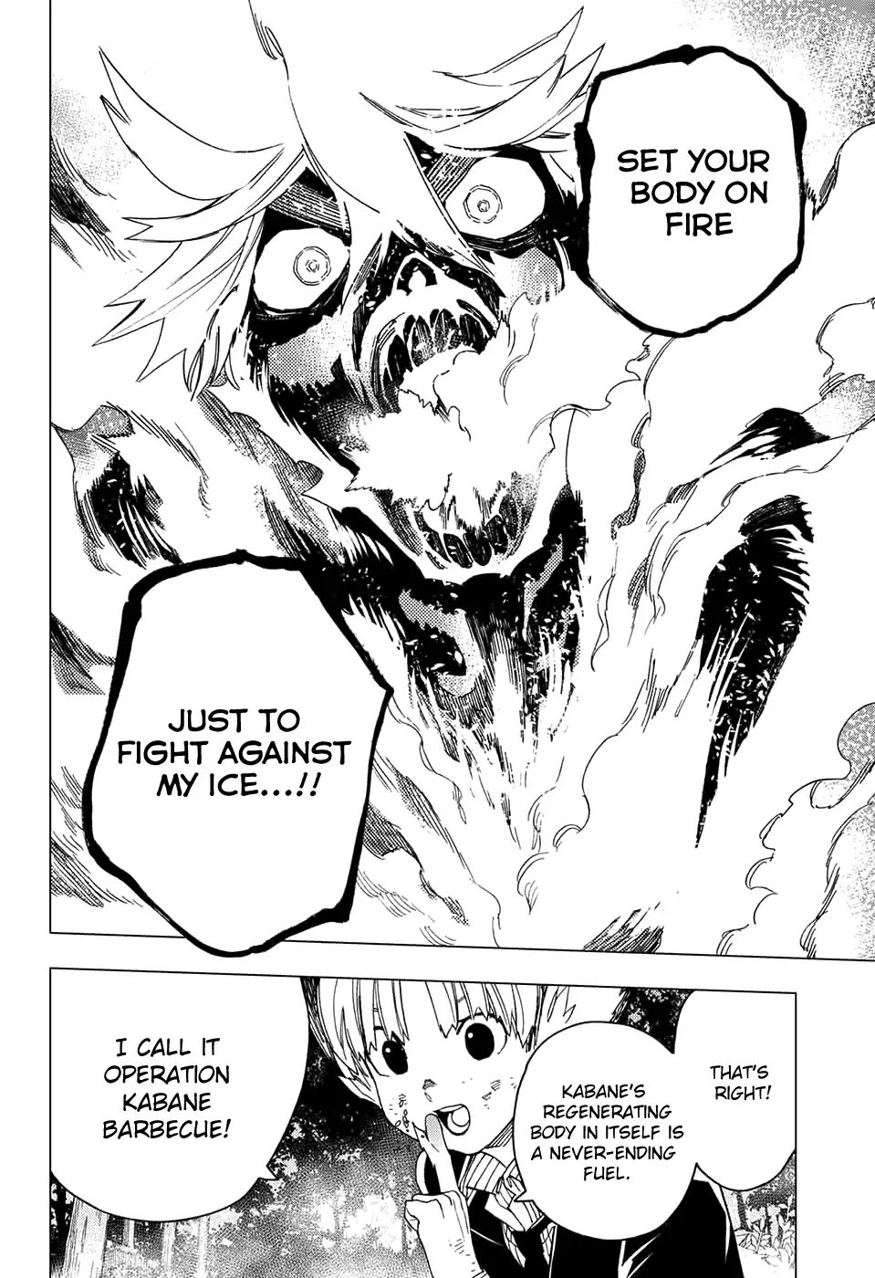 Kemono Jihen Chapter 19 page 22 - Chapter 19: Flaming Corpse