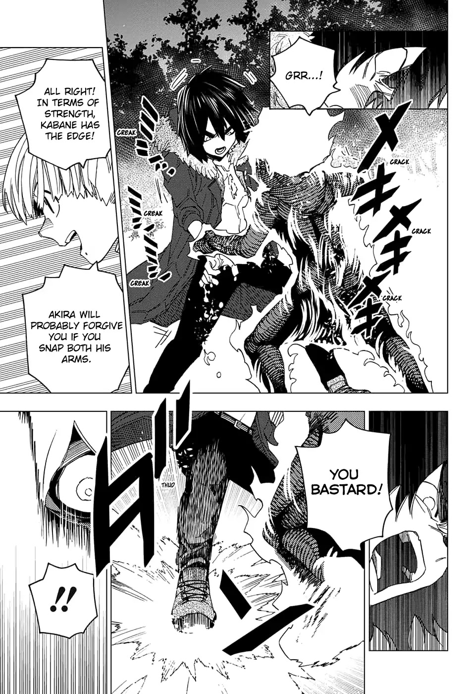 Kemono Jihen Chapter 19 page 23 - Chapter 19: Flaming Corpse