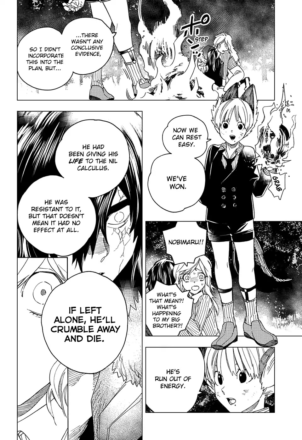 Kemono Jihen Chapter 19 page 37 - Chapter 19: Flaming Corpse