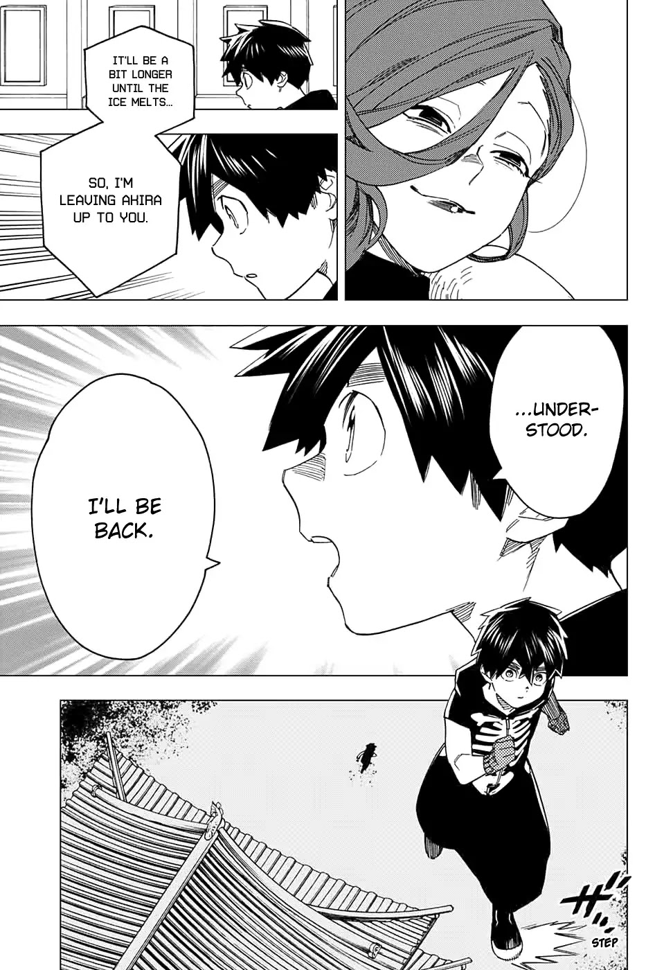 Kemono Jihen Chapter 19 page 5 - Chapter 19: Flaming Corpse