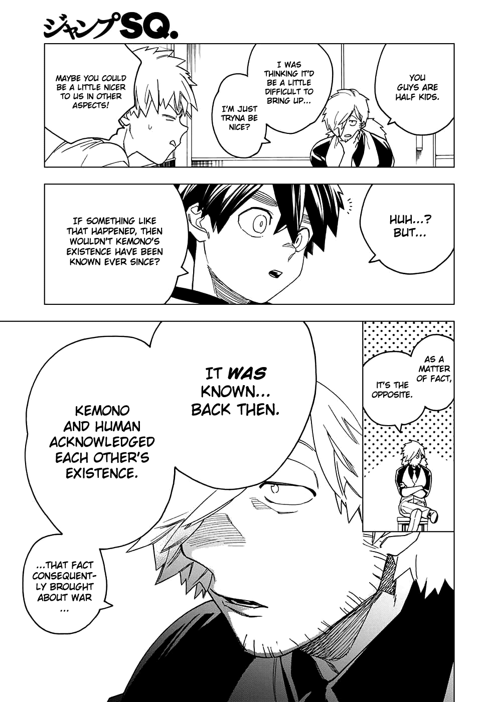 Kemono Jihen Chapter 21 page 22 - Chapter 21: Operation Everybody Gets Along