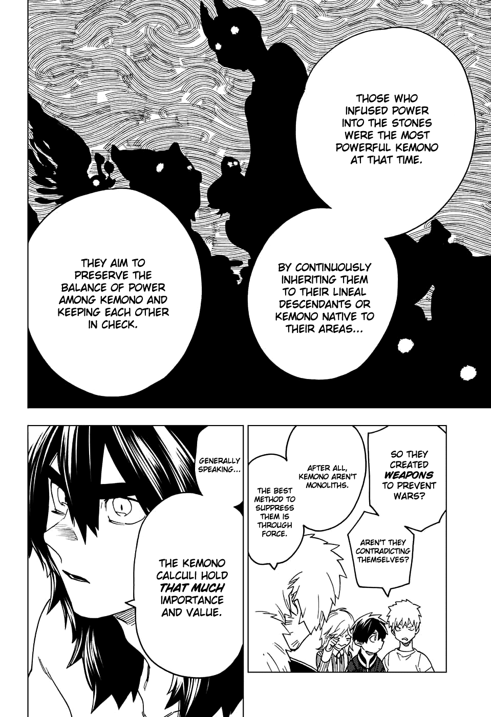 Kemono Jihen Chapter 21 page 25 - Chapter 21: Operation Everybody Gets Along