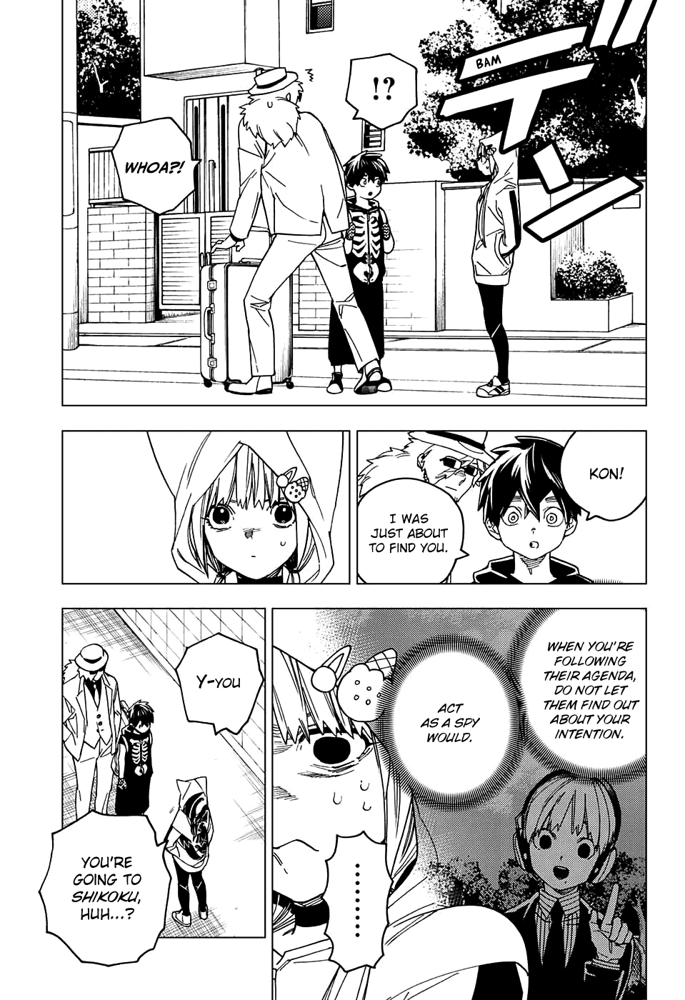 Kemono Jihen Chapter 22 page 13 - Chapter 22: Now, Yashima