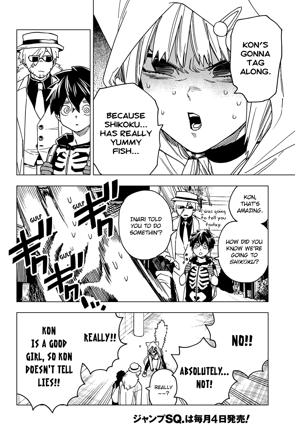 Kemono Jihen Chapter 22 page 14 - Chapter 22: Now, Yashima