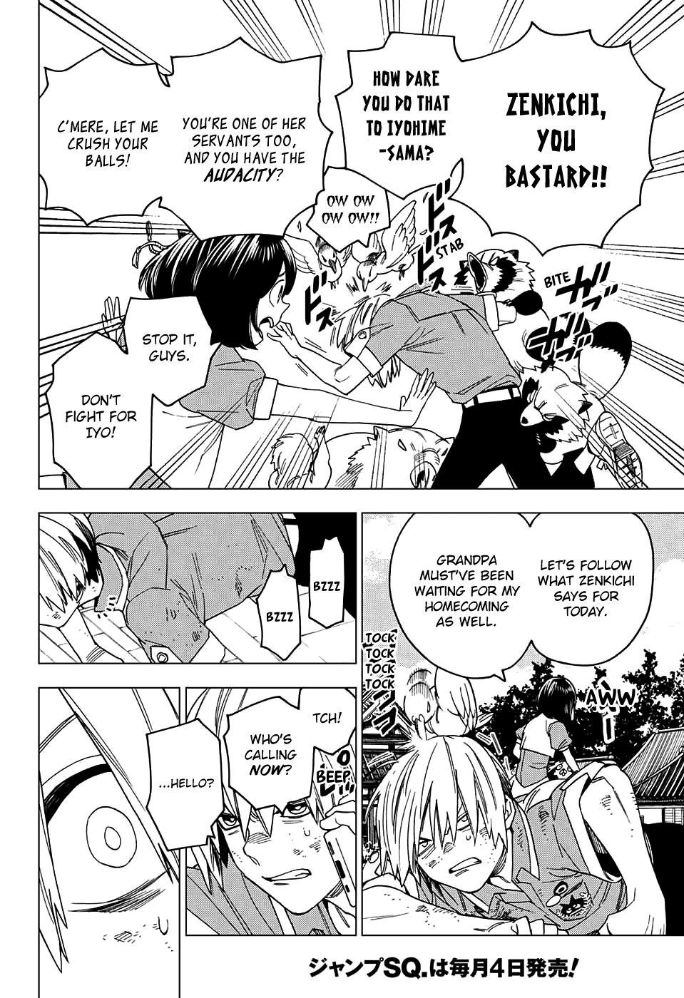Kemono Jihen Chapter 22 page 22 - Chapter 22: Now, Yashima