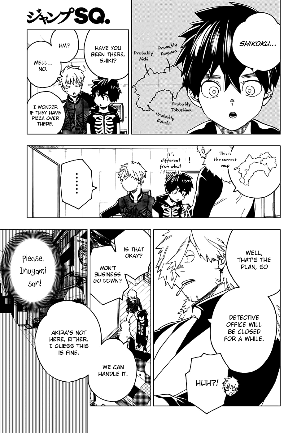Kemono Jihen Chapter 22 page 7 - Chapter 22: Now, Yashima