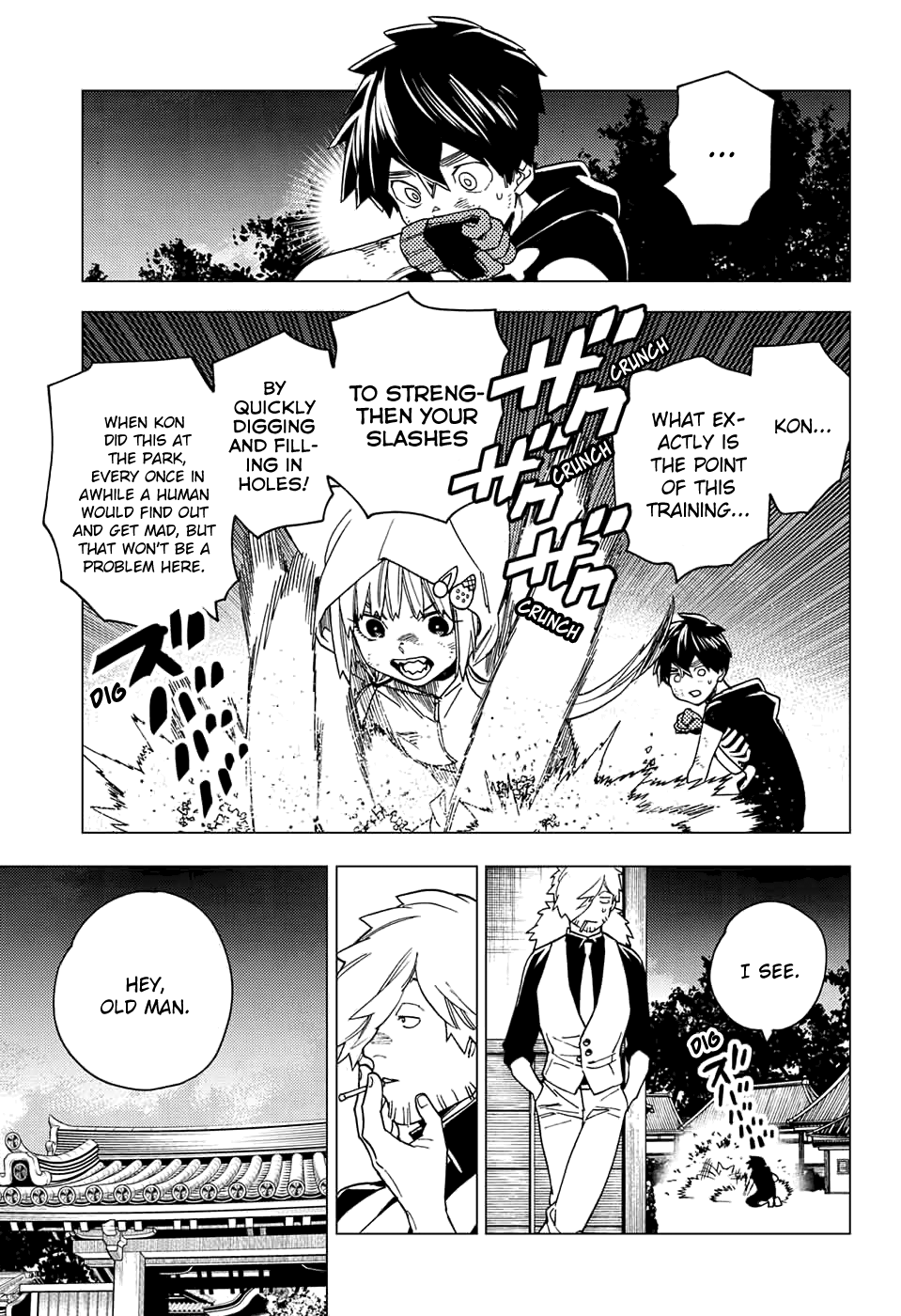 Kemono Jihen Chapter 23 page 11 - Chapter 23: Training