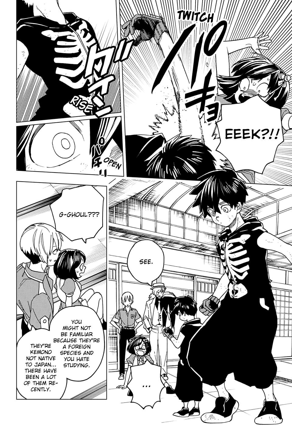 Kemono Jihen Chapter 23 page 4 - Chapter 23: Training