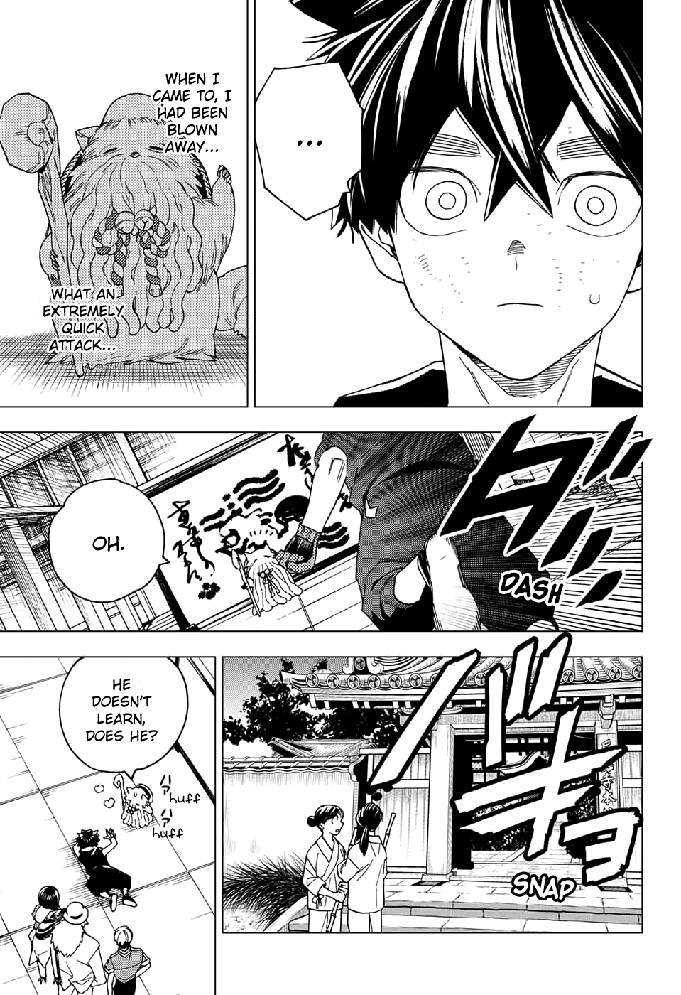 Kemono Jihen Chapter 23 page 5 - Chapter 23: Training