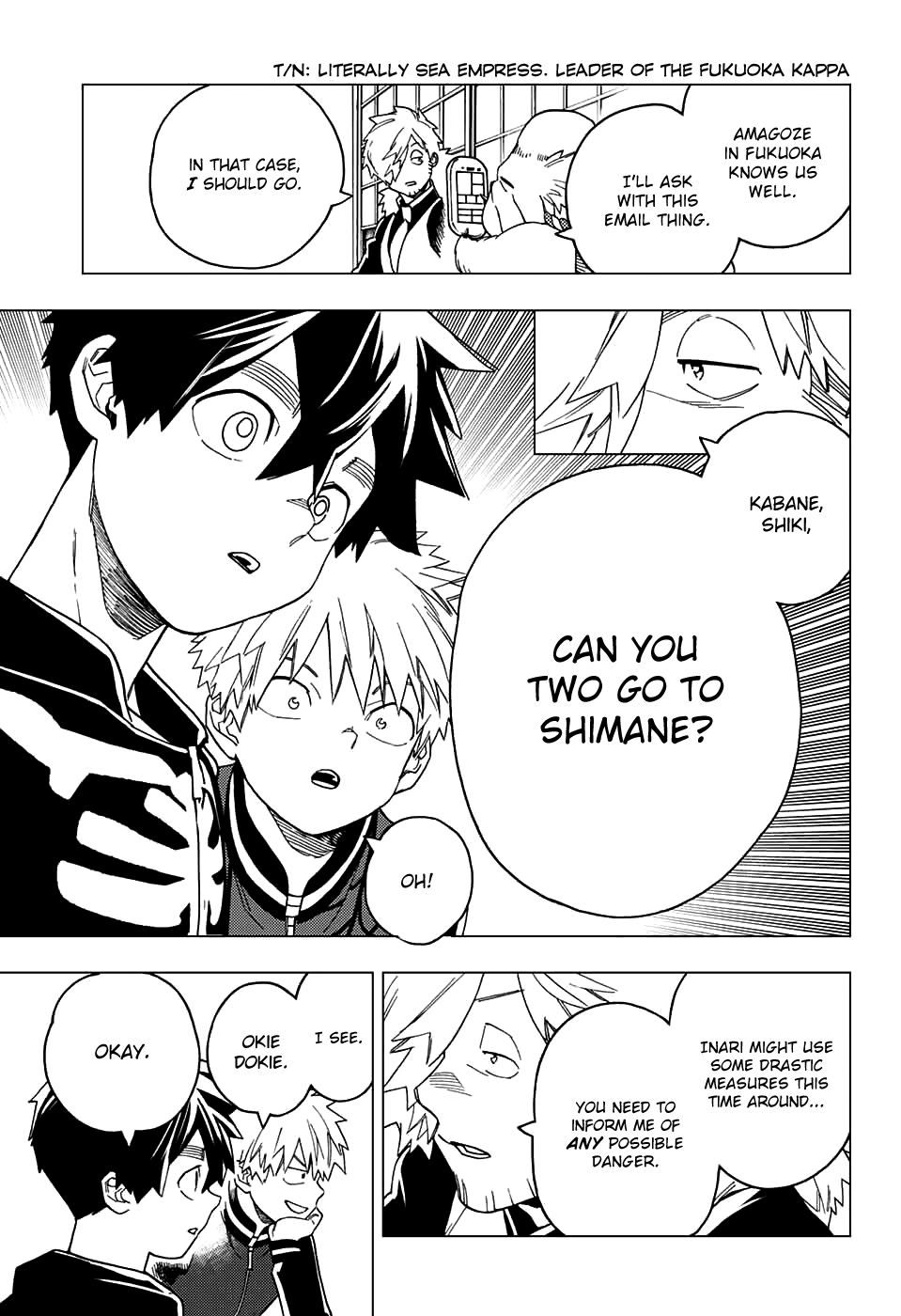 Kemono Jihen Chapter 27 page 35 - Chapter 27: Ambition