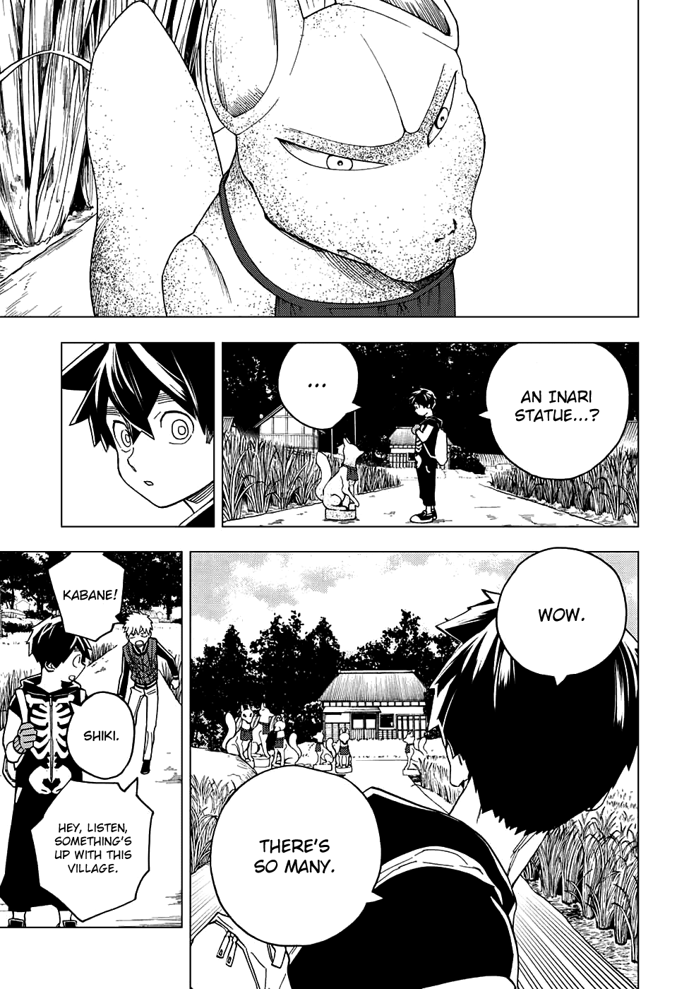 Kemono Jihen Chapter 28 page 13 - Chapter 28: Snakes of Ash