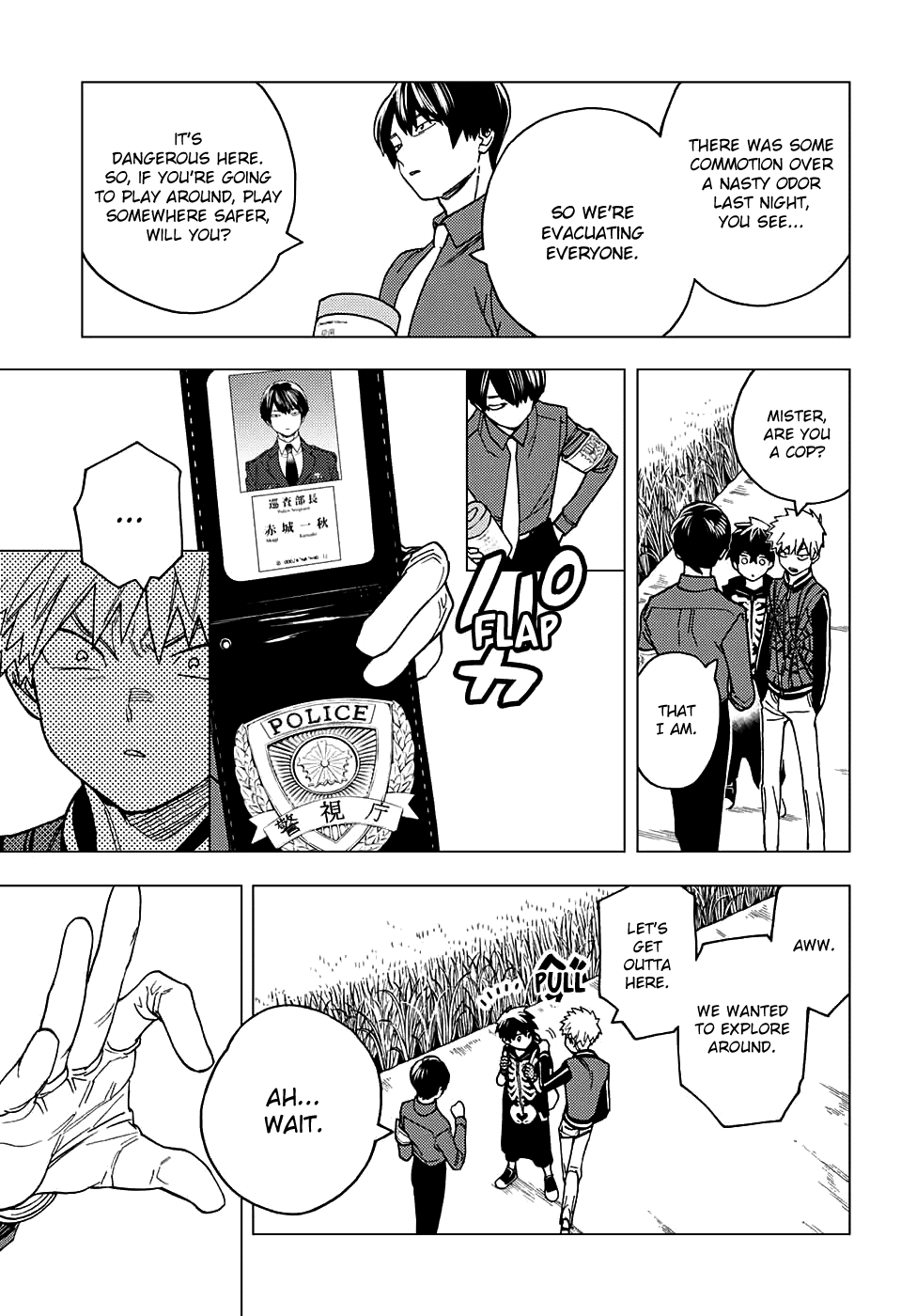 Kemono Jihen Chapter 28 page 15 - Chapter 28: Snakes of Ash