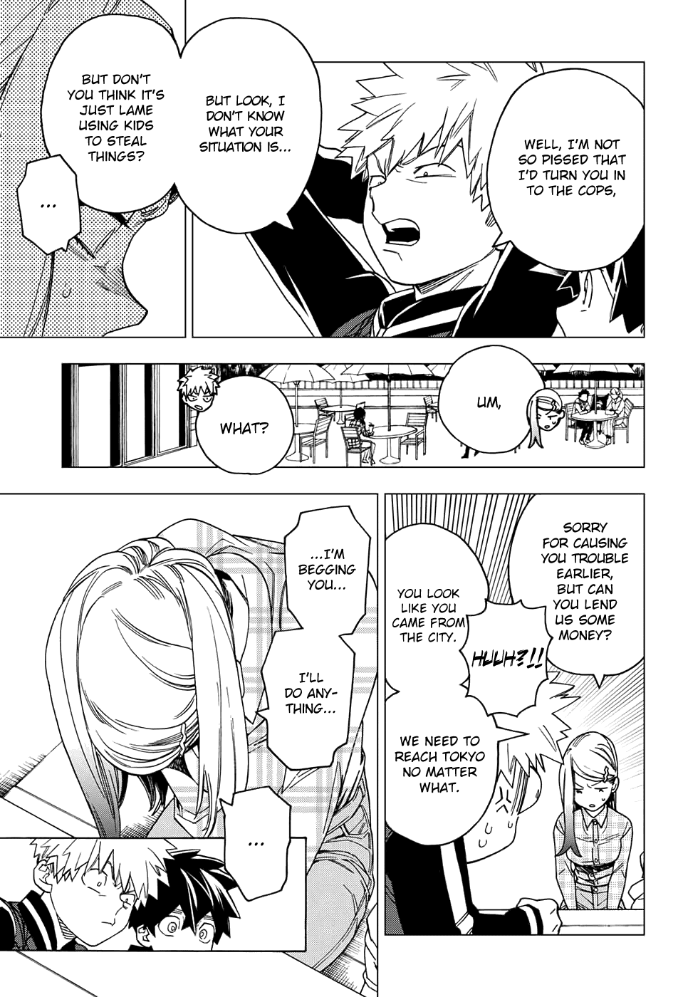 Kemono Jihen Chapter 28 page 23 - Chapter 28: Snakes of Ash