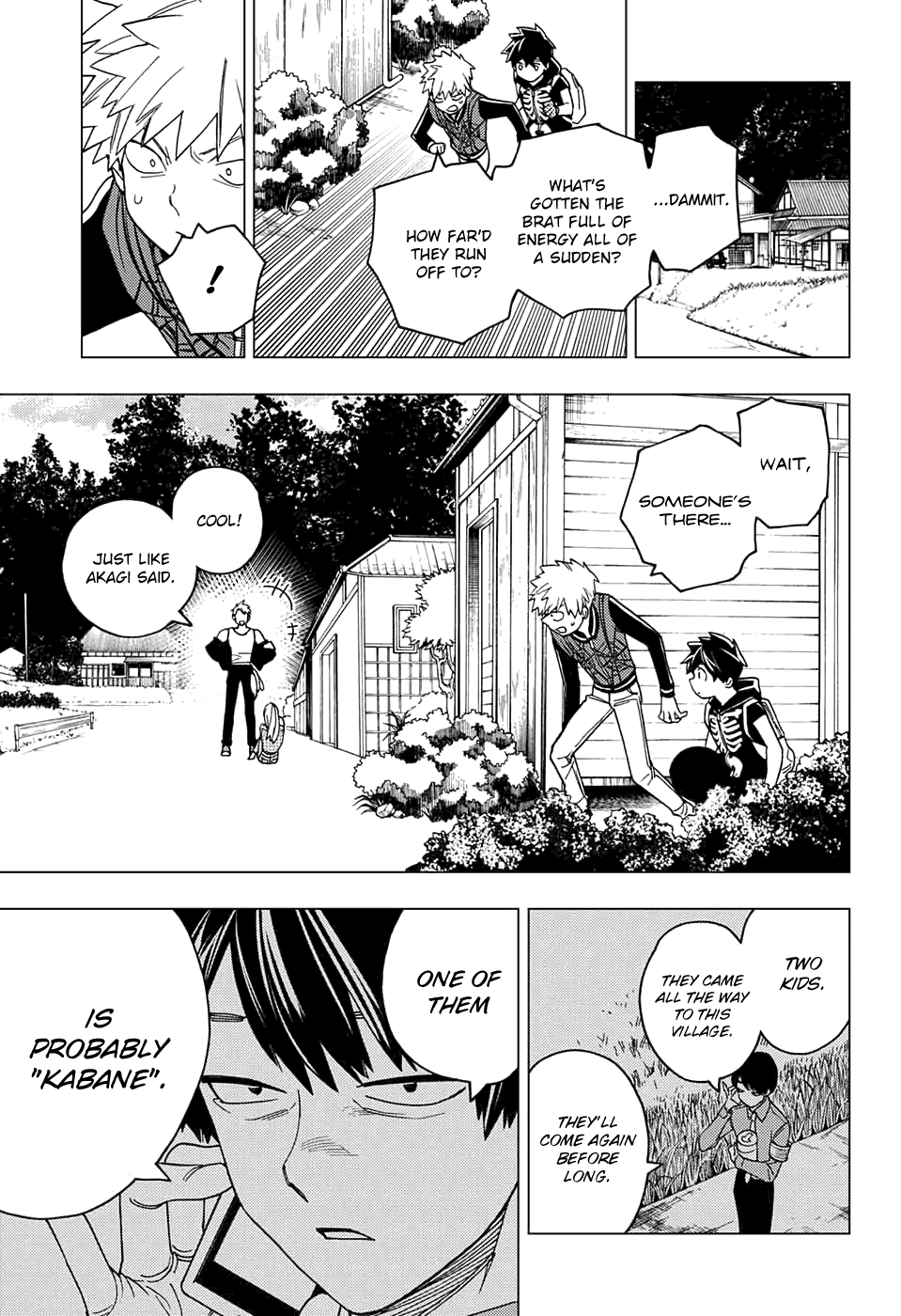 Kemono Jihen Chapter 28 page 33 - Chapter 28: Snakes of Ash