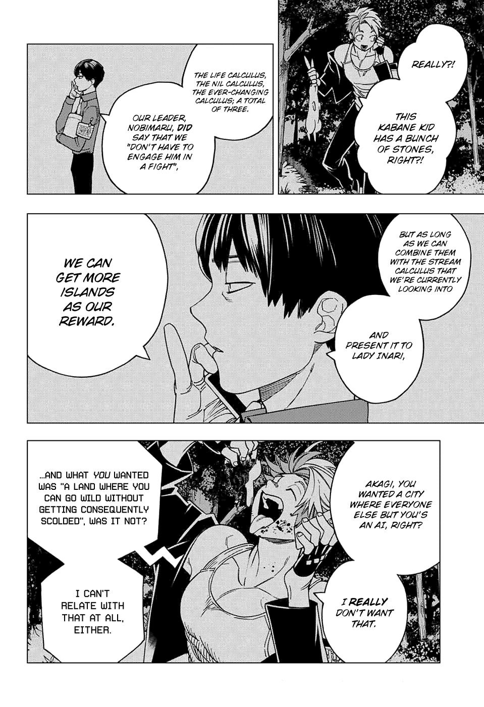 Kemono Jihen Chapter 28 page 34 - Chapter 28: Snakes of Ash