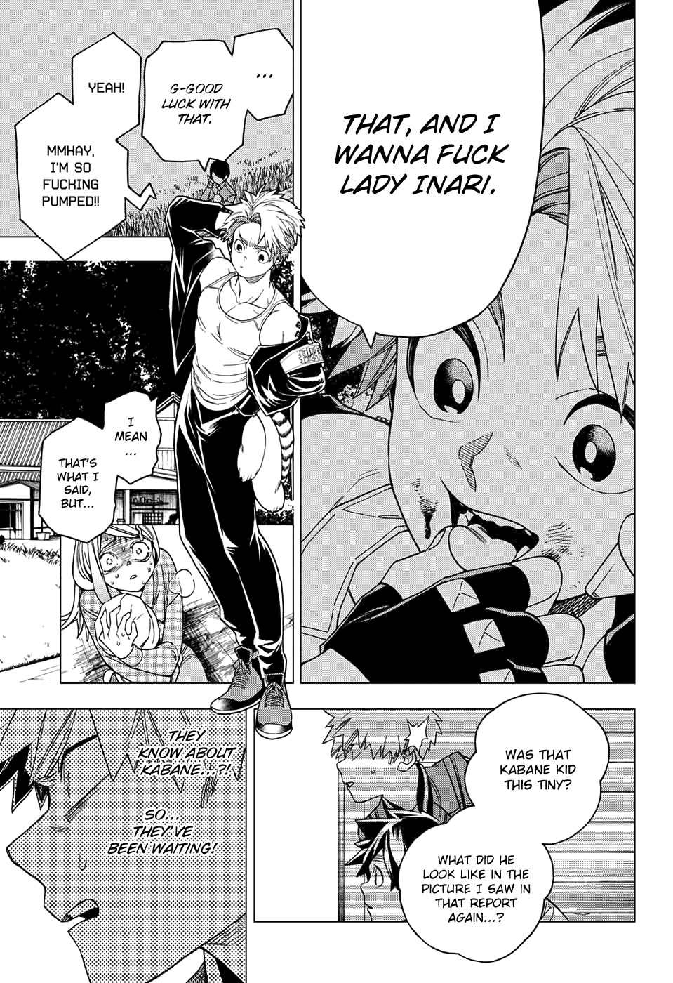 Kemono Jihen Chapter 28 page 35 - Chapter 28: Snakes of Ash