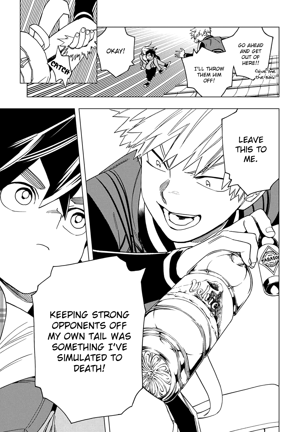 Kemono Jihen Chapter 28 page 38 - Chapter 28: Snakes of Ash