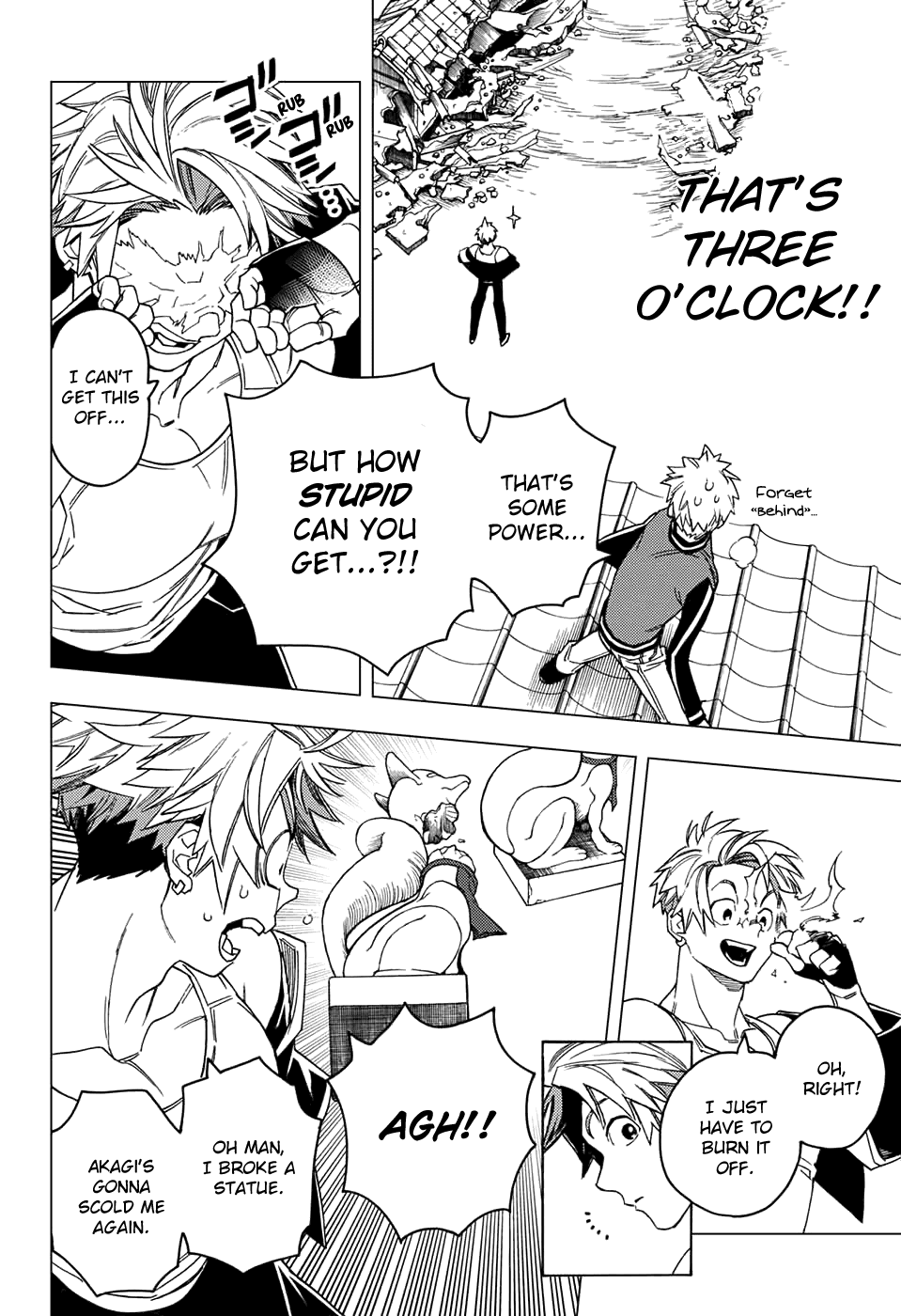 Kemono Jihen Chapter 28 page 42 - Chapter 28: Snakes of Ash