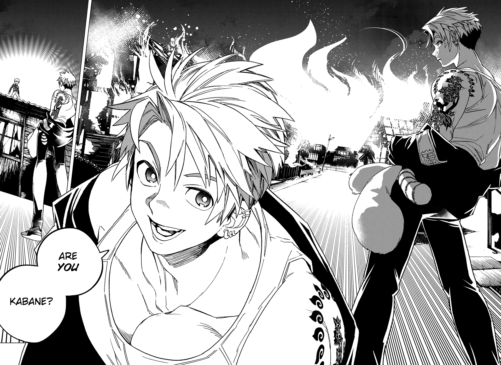 Kemono Jihen Chapter 28 page 44 - Chapter 28: Snakes of Ash