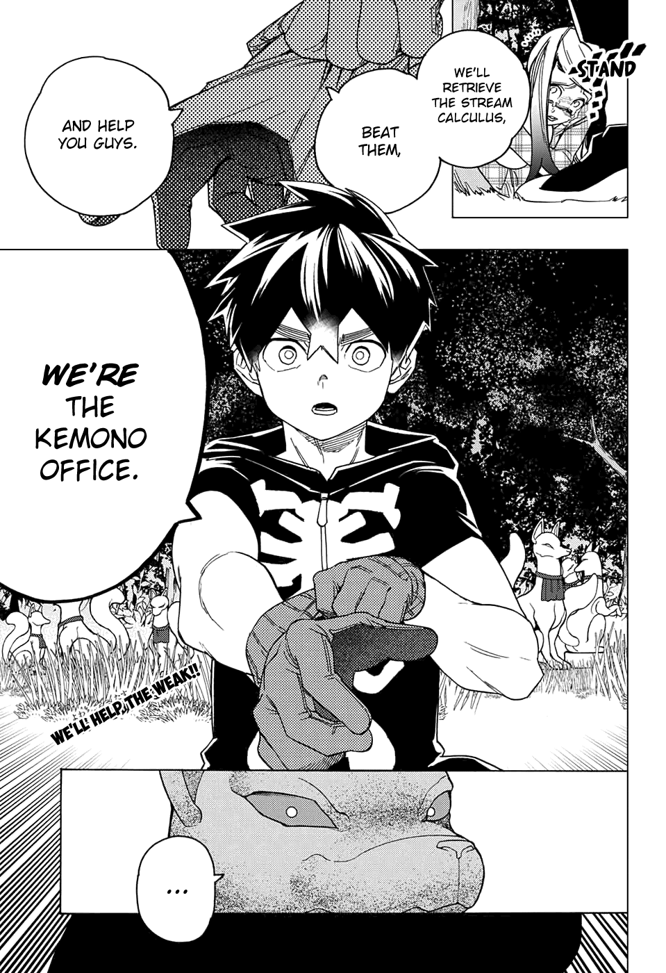 Kemono Jihen Chapter 28 page 48 - Chapter 28: Snakes of Ash