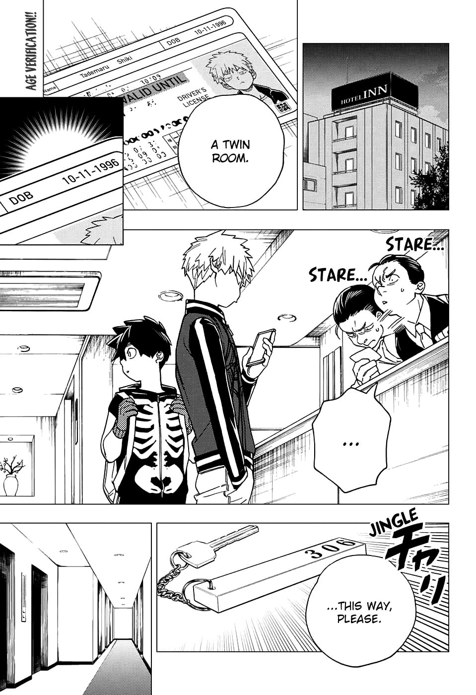 Kemono Jihen Chapter 28 page 7 - Chapter 28: Snakes of Ash