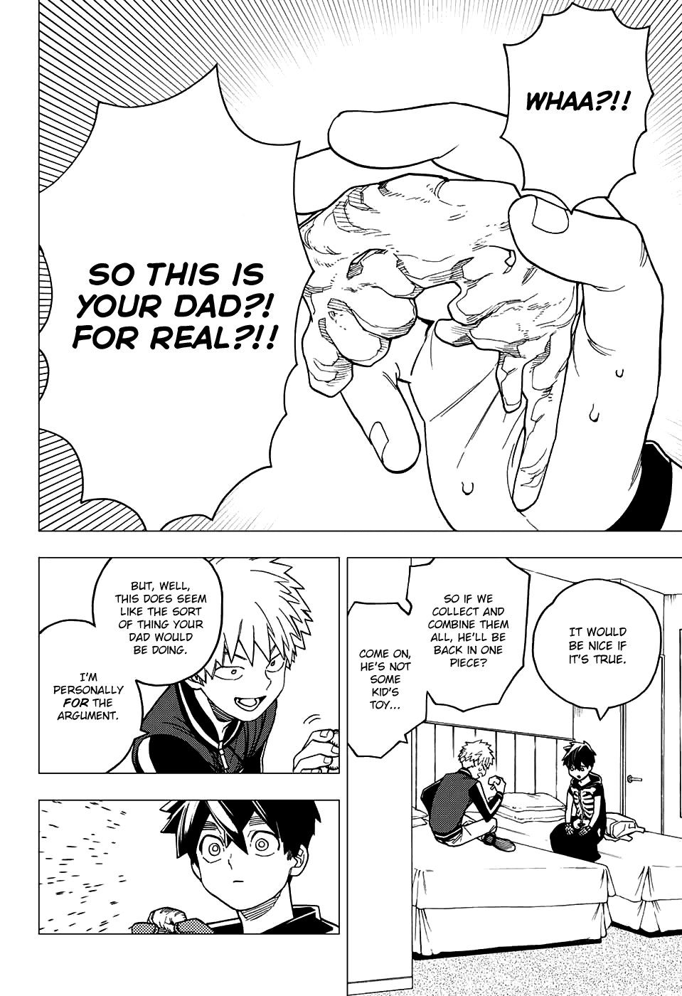 Kemono Jihen Chapter 28 page 8 - Chapter 28: Snakes of Ash