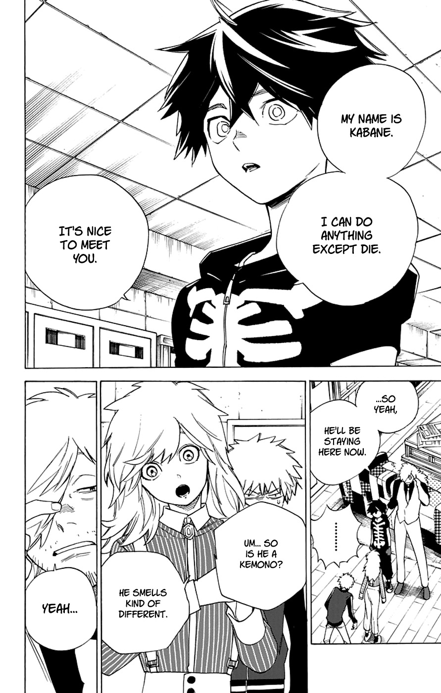 Kemono Jihen Chapter 3 page 6 - Chapter 3: The Kemono Office