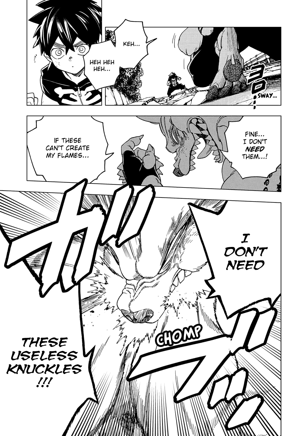Kemono Jihen Chapter 31 page 13 - Chapter 31: Left