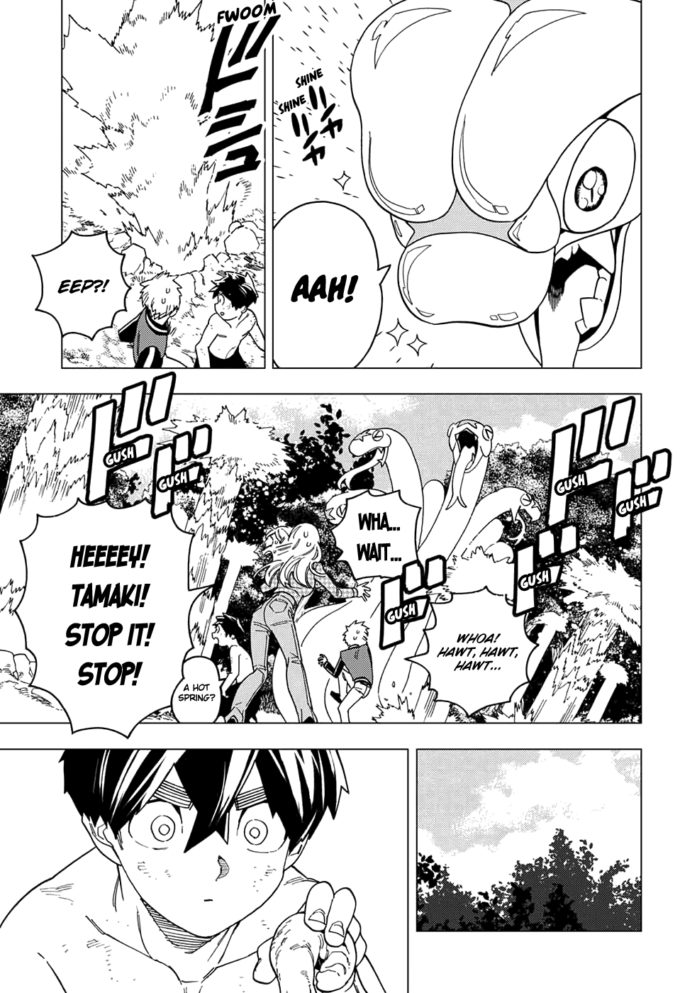 Kemono Jihen Chapter 32 page 17 - Chapter 32: On the Move