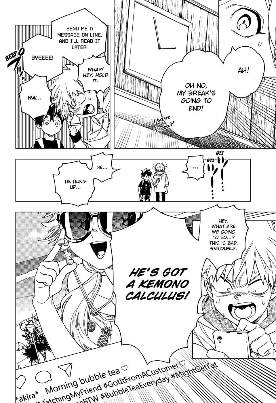 Kemono Jihen Chapter 32 page 42 - Chapter 32: On the Move