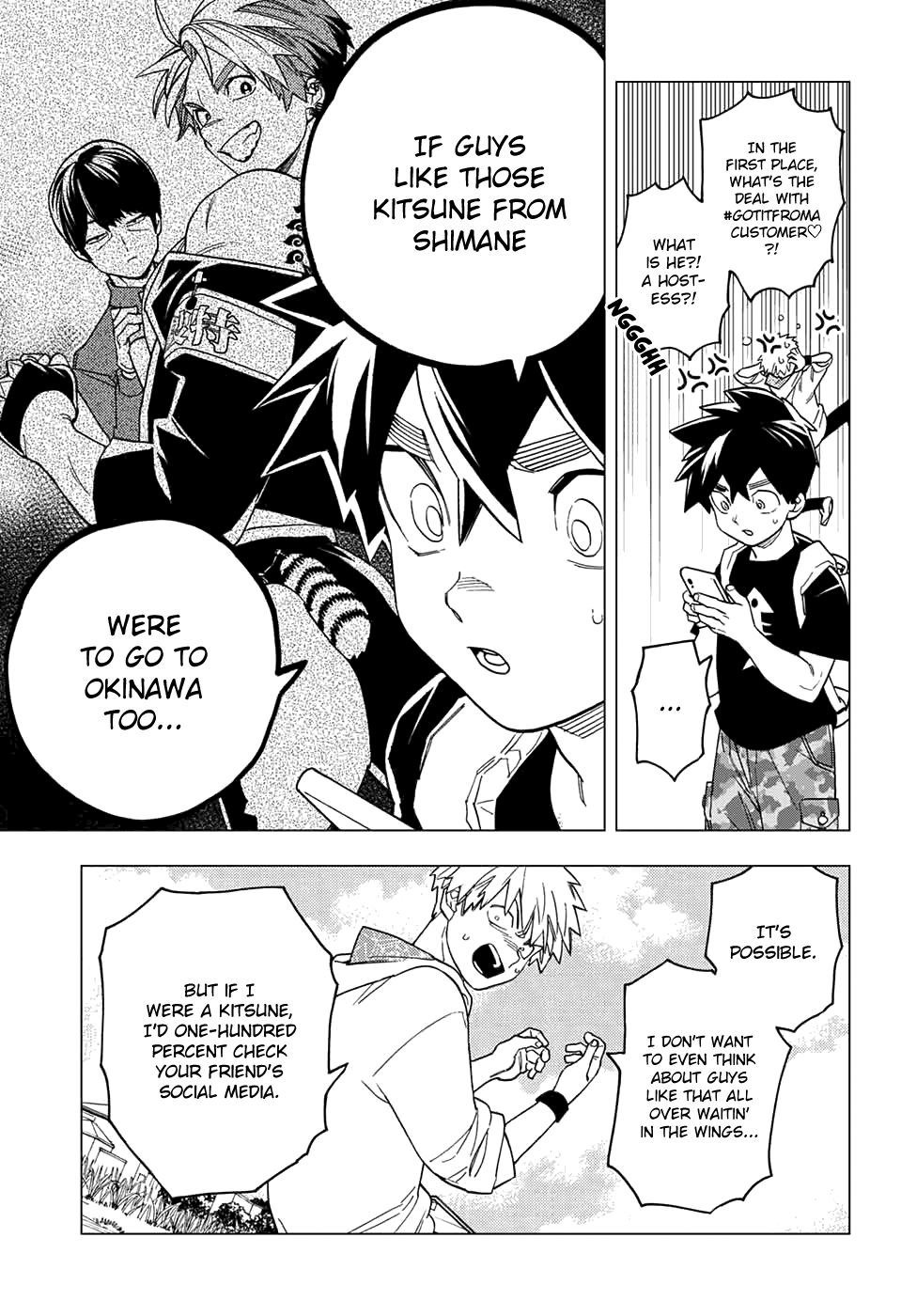 Kemono Jihen Chapter 32 page 43 - Chapter 32: On the Move