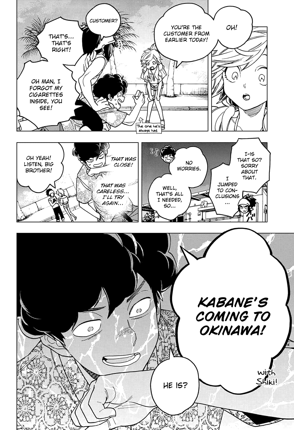 Kemono Jihen Chapter 33 page 8 - Chapter 33: Gambler