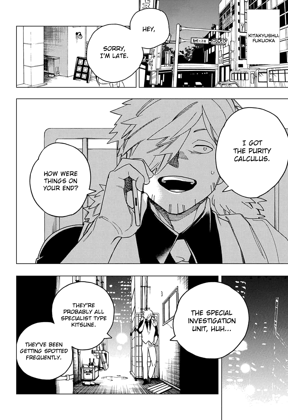 Kemono Jihen Chapter 34 page 12 - Chapter 34: Meet Up