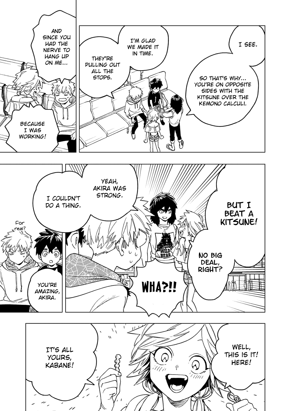 Kemono Jihen Chapter 34 page 7 - Chapter 34: Meet Up