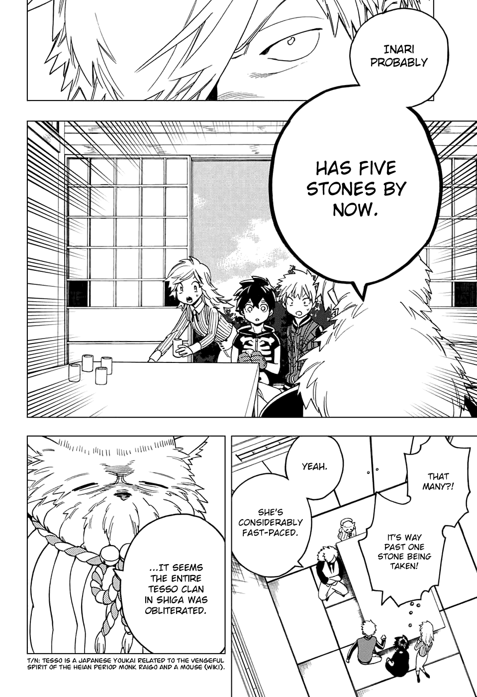 Kemono Jihen Chapter 35 page 14 - Chapter 35: Stupid