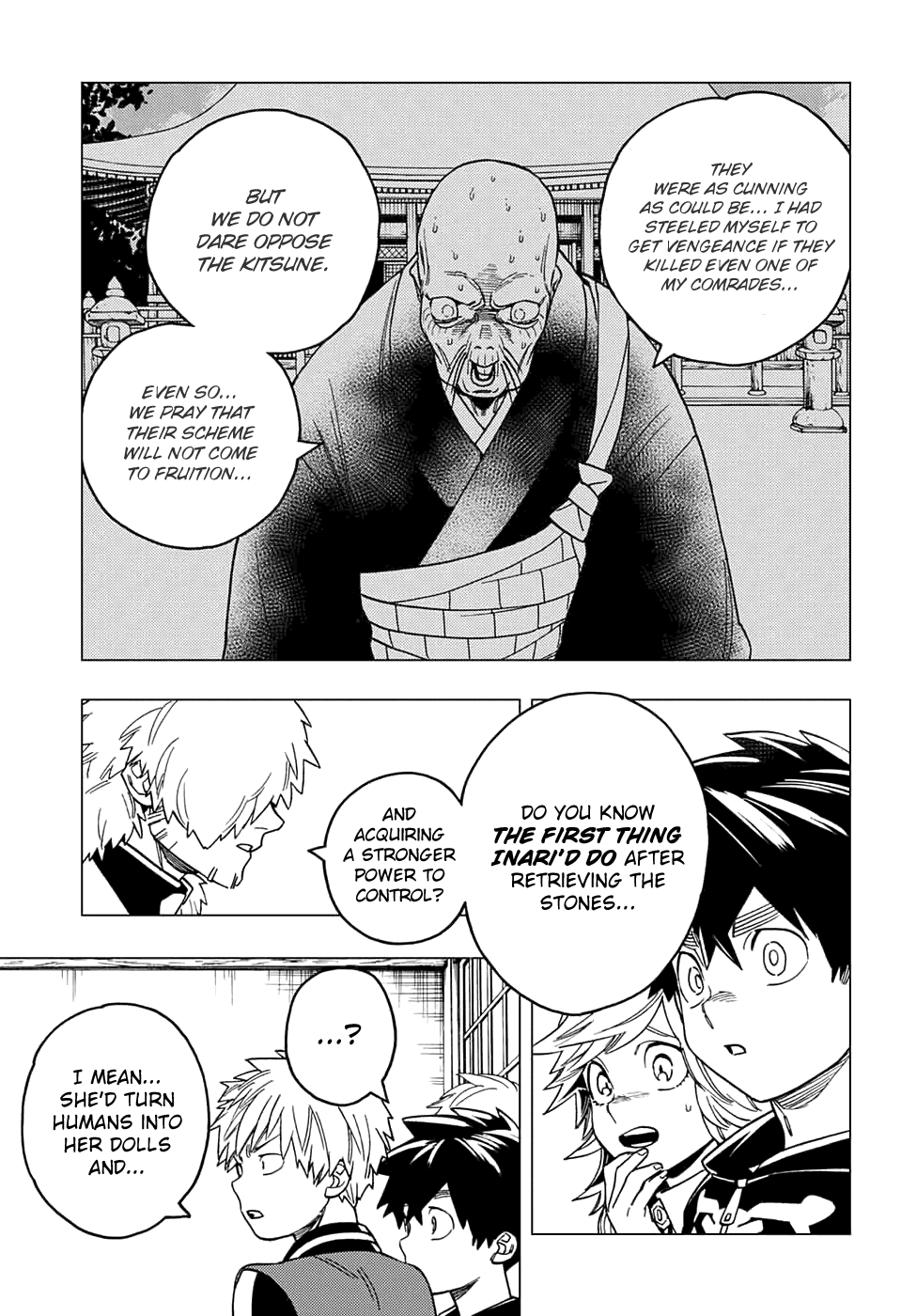 Kemono Jihen Chapter 35 page 15 - Chapter 35: Stupid