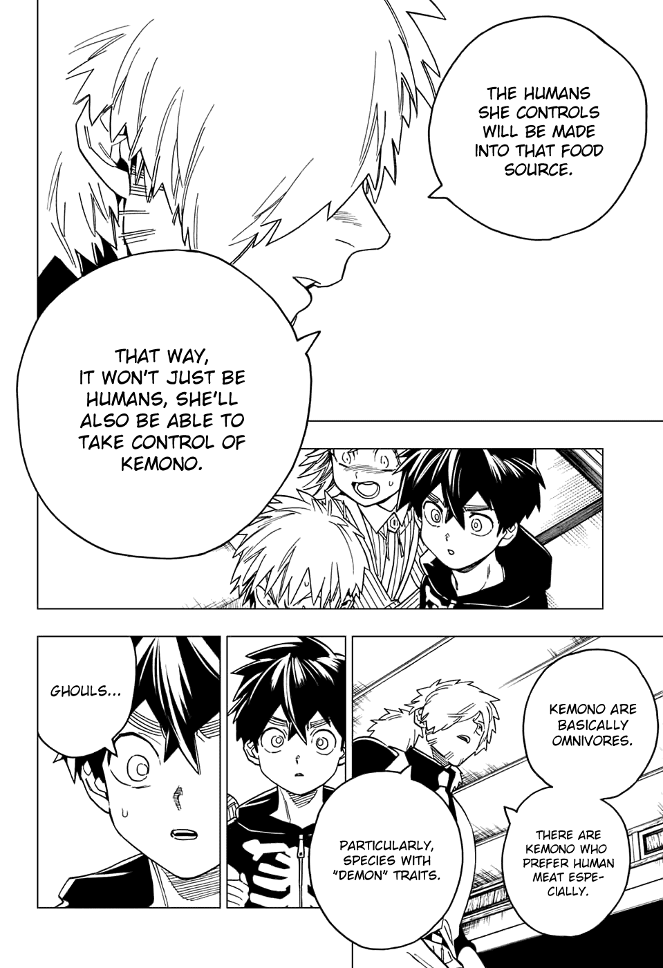 Kemono Jihen Chapter 35 page 19 - Chapter 35: Stupid
