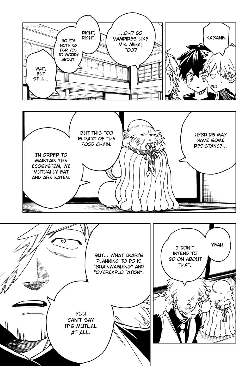Kemono Jihen Chapter 35 page 20 - Chapter 35: Stupid