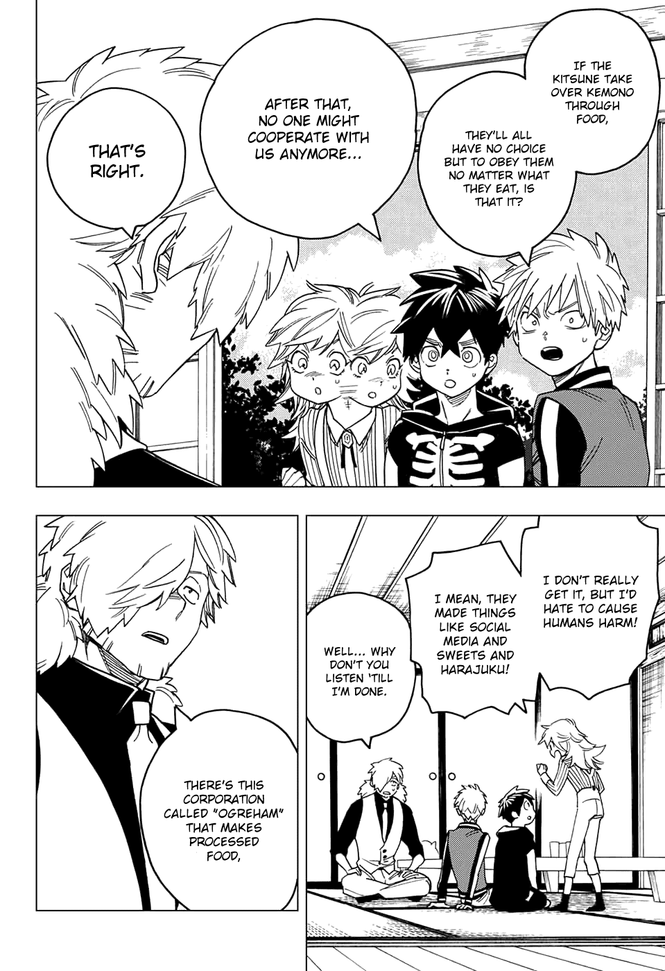 Kemono Jihen Chapter 35 page 21 - Chapter 35: Stupid